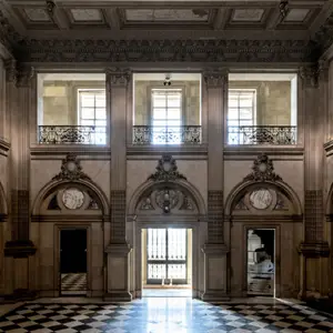 Lynnewood Hall interior lobby