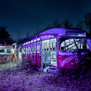 photo of an Abandoned Railcar